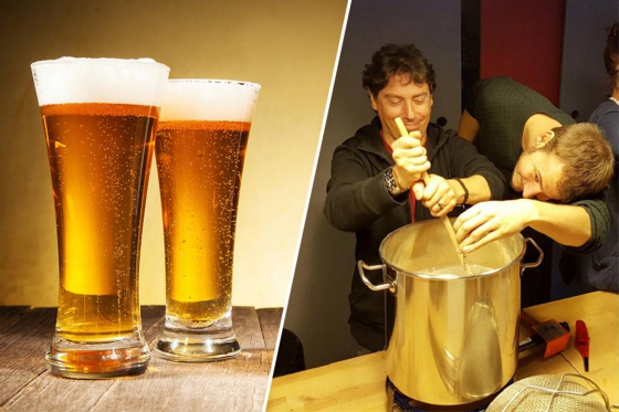 Cours de brassage pour 2 - Inclus: bière à volonté, fondue et 4-5 litres de votre propre bière  