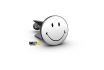 Waschbeckenstöpsel - Smiley Weiss 