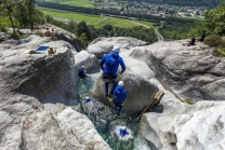 Aventure canyoning  - Au Tessin