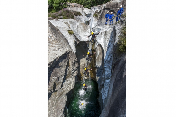 Canyoning Abenteuer - im Tessin 3 