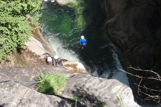 Canyoning Abenteuer - im Tessin 4 