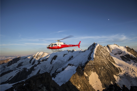 Bernina Helikopterflug - 20 Minuten für 1 Person 1 