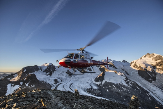 Bernina Helikopterflug - 20 Minuten für 1 Person 2 