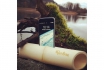 Haut-parleur en bambou - pour iPhone 6 / 7 1