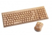 Clavier en bambou - Avec souris sans fil Bambuu 