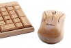 Clavier en bambou - Avec souris sans fil Bambuu 1