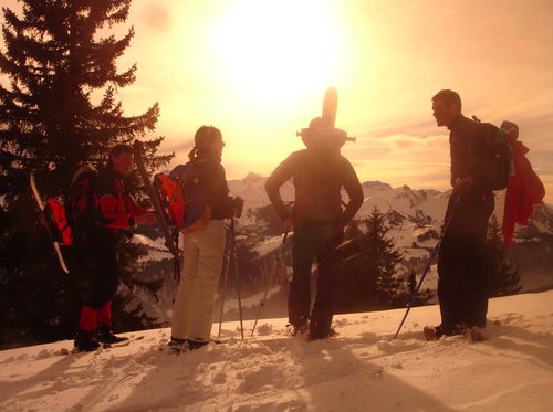 Schneeschuhwanderung - bei Mondschein mit Fondueplausch 7 