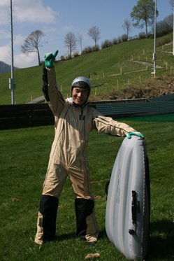 Descentes en airboard - Sur le tremplin de saut à ski d'Einsiedeln. pour 1 personne 5 