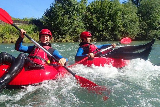River Tubing - auf dem Vierwaldstättersee für 2 Personen  