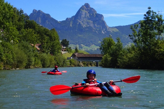 River Tubing - auf dem Vierwaldstättersee für 2 Personen 1 