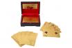 Carte da poker Premium Gold - in un'elegante scatola di legno 1