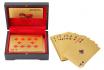 Carte da poker Premium Gold - in un'elegante scatola di legno 3