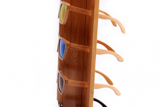 Support  Bambuu  - Pour 5 lunettes de soleil 1 