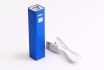Batterie externe - avec câble USB - Bleu 2