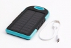 Chargeur solaire bleu - Pour Smartphone et accessoires USB 1
