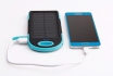 Solar Powerbank Blau - für Smartphone und USB-Geräte 2