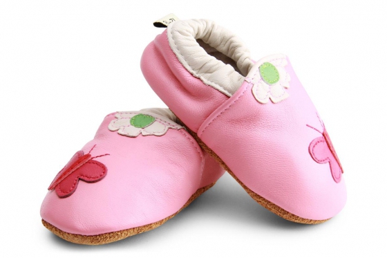 Chaussures bébé Butterfly Pink - 6 - 12 mois 1 