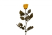 Rose 50cm - en jaune 