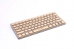 Bambus Tastatur - Bluetooth - in flachem Design 