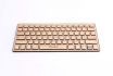Bambus Tastatur - Bluetooth - in flachem Design 1