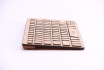 Bambus Tastatur - Bluetooth - in flachem Design 3
