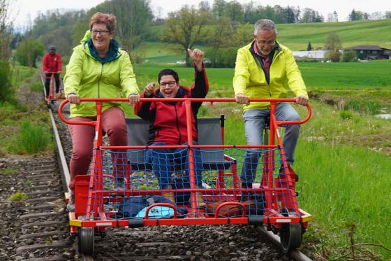 Schienenvelo 2-5 Stunden - Familienausflug 1 