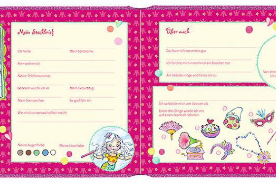 Freundebuch  - Prinzessin Lillifee 1 