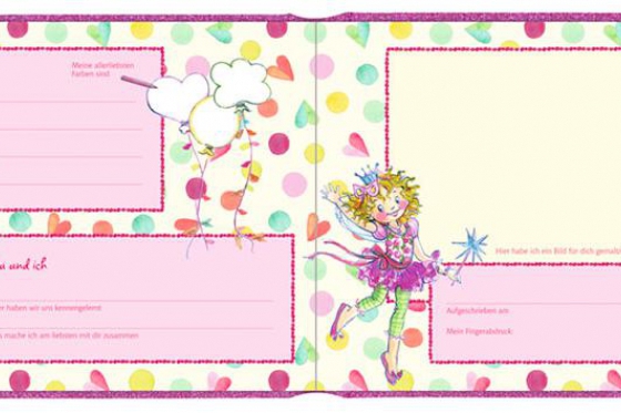 Freundebuch  - Prinzessin Lillifee 2 