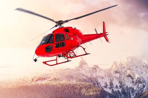 Heli-Raclette - 18 Minuten Helikopterflug & Raclette à discrétion für 1 Person  