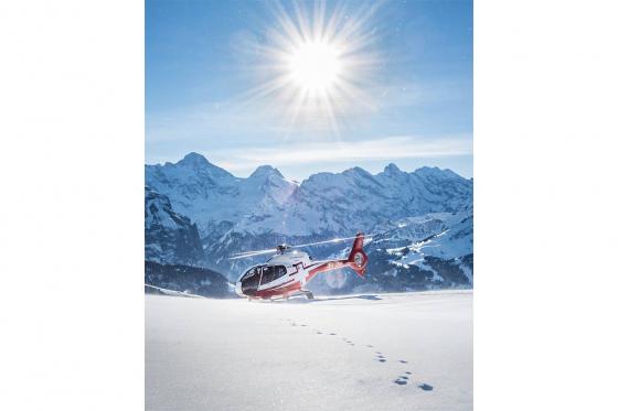 Heli-Raclette - 18 Minuten Helikopterflug & Raclette à discrétion für 1 Person 4 