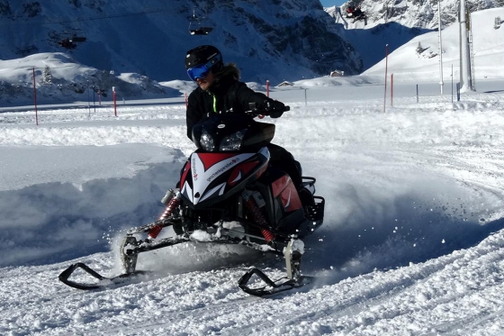 Snowmobile für 2 - Winter Action in Engelberg  