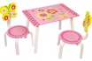 Tisch und Stühle „Leonor“ - Im frischen Frühlings Design 