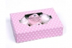 Boxed Socks - Pink - 6 paires | Taille 3-6 mois 1