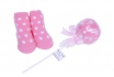 Candy Treat Lollipop Pink - Set de chaussettes | Taille 0-6 mois 