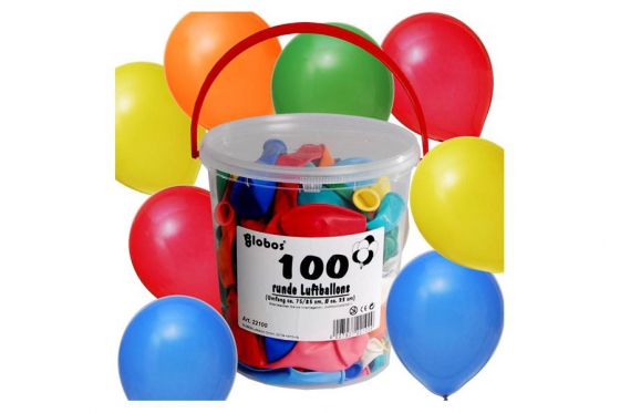 Ballons gonflables - 100 pièces  