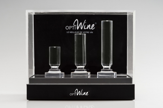 Coffret Optiwine Luxe - Nano-aération du vin 1 