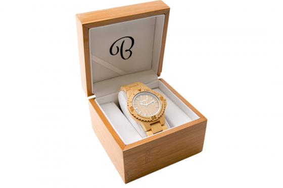 Bambuu Holzuhr - Bambus classic  