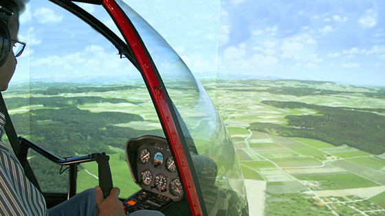 Simulateur hélicoptère R22 - Vol découverte de 2 heures 6 