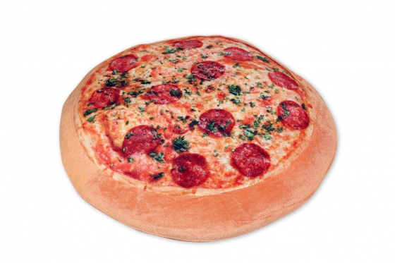 Pizza Kissen  - inkl. Pizzaschachtel  