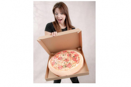 Pizza Kissen  - inkl. Pizzaschachtel 2 