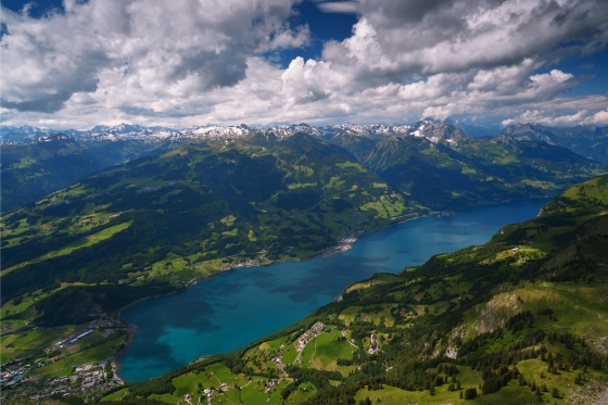 Walensee Gleitschirmfliegen - ca. 20 Minuten Flug für 1 Person 1 