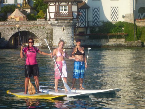 Stand Up Paddle Surfing - 2h-Grundkurs auf dem Rheinstausee 3 