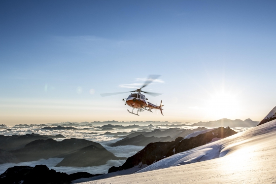 Gletscherflug UNESCO-Welterbe - Grosser Helikopterflug 20 Minuten für 1 Person 1 