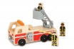 Camion de pompier - Jouet en bois 