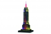 Empire State B. bei Nacht - 3D Puzzle 216teilig 3