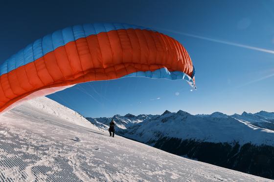 Parapente à Davos - Vol en haute altitude à plus de 2500 m. 4  Parapente à Davos - Vol en haute altitude à plus de 2500 m. 4