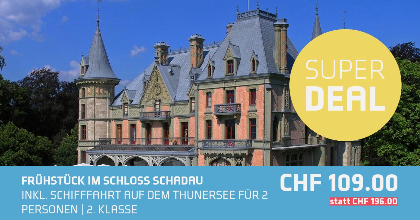 Frühstück im Schloss Schadau