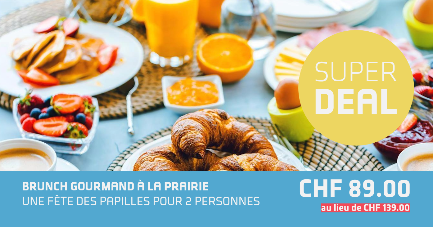 Brunch gourmand à La Prairie