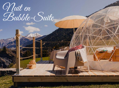Nuit en Bubble Suite