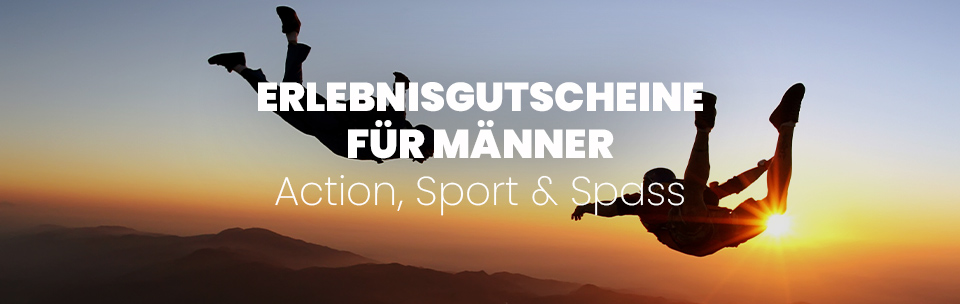 Geschenkgutscheine für Männer